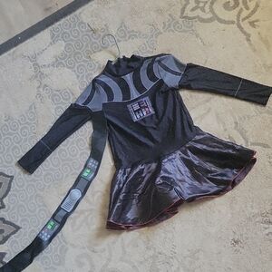 Darth Vadar Dress With Belt (Costume)Kids